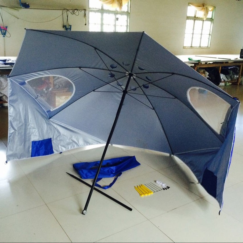 Umbrelă de plajă robustă cu protecție UV pentru bărbați și femei 3