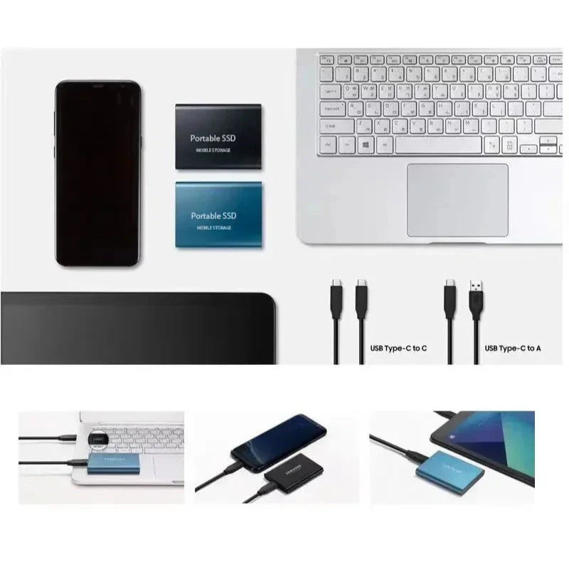 Unitate SSD portabilă de mare viteză, design compact 5