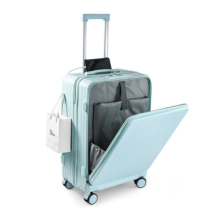 Valiză Mare Unisex cu Carcasă Rigidă și Compartimente Multiple pentru Călătorii 3