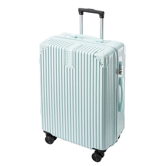 Valiză Spinner unisex cu roți multidirecționale și rezistență la impact 0