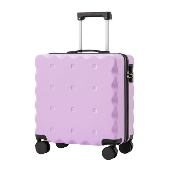 Valiză Unisex Cu Roți Multidirecționale Și Design Texturat 2