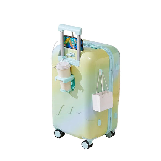 Valiză Unisex Mare Cu Spinner Și Compartiment Inteligent De Depozitare 0