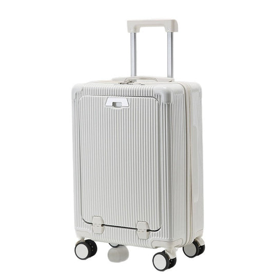 Valiză unisex extensibilă cu carcasă rigidă și roți spinner 4