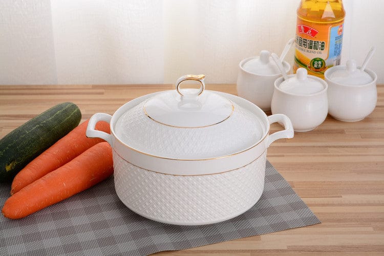 Vas de Gătit Ceramica pentru Supe și Tocănițe 4