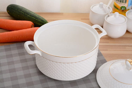 Vas de Gătit Ceramica pentru Supe și Tocănițe 8