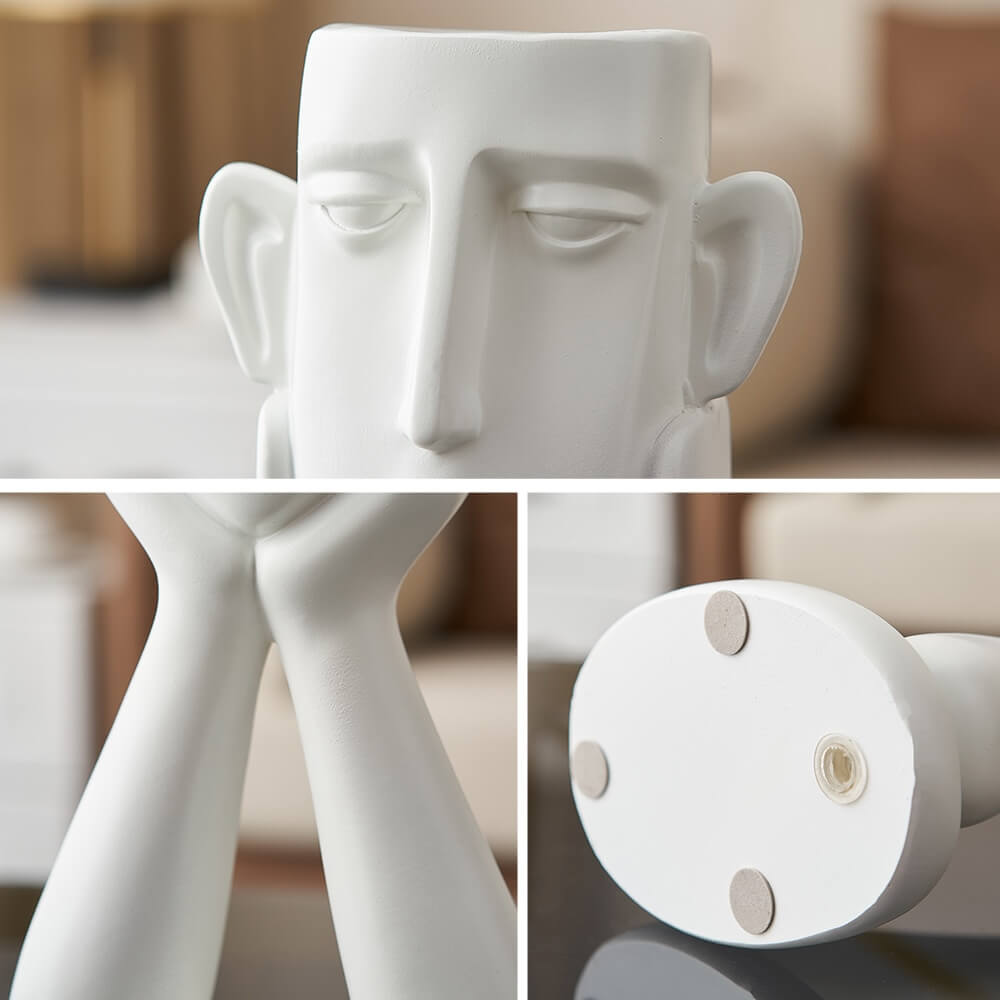 Vază Sculptată Pentru Decorul Casei