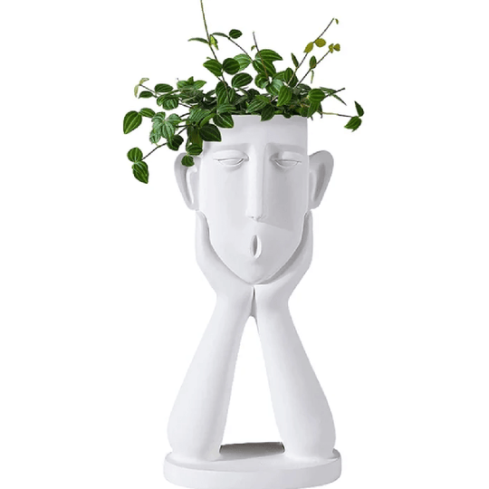 Vază Sculptată Pentru Decorul Casei