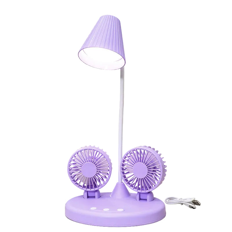 Ventilator De Masă Multifuncțional Cu Iluminare LED 0