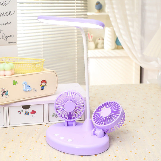 Ventilator De Masă Multifuncțional Cu Iluminare LED 4