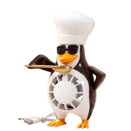 Ventilator De Masă Pinguin Cu Design Modern 0