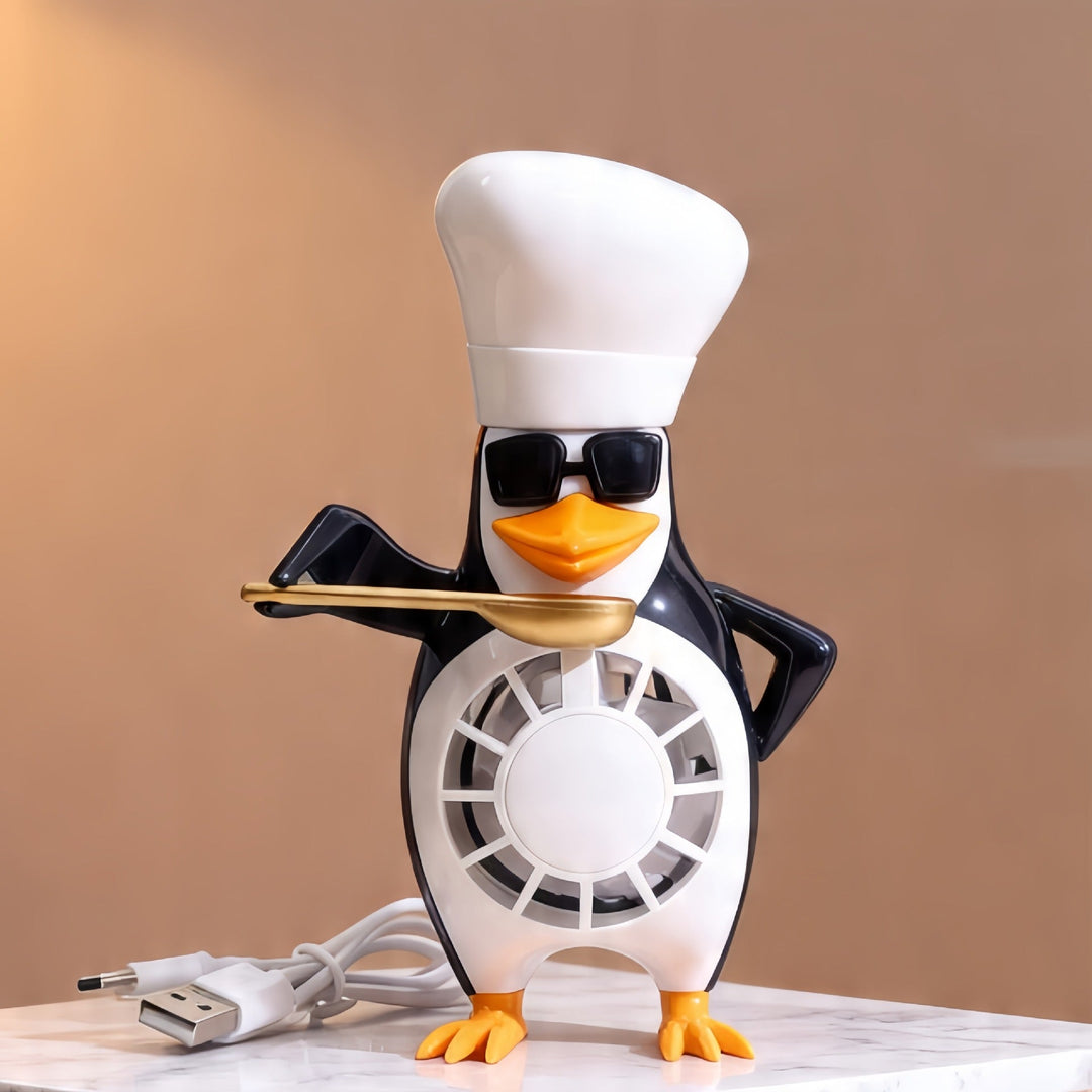 Ventilator De Masă Pinguin Cu Design Modern 5