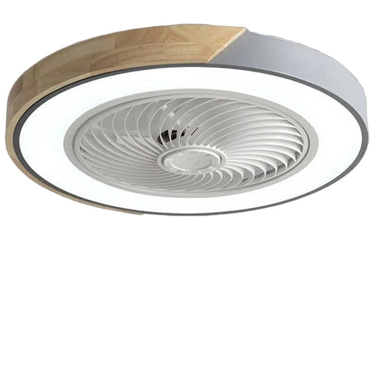 Ventilator De Tavan Modern Fără Lame Cu Iluminare LED Ajustabilă 0