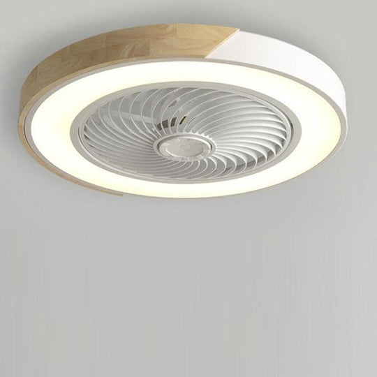 Ventilator De Tavan Modern Fără Lame Cu Iluminare LED Ajustabilă 4