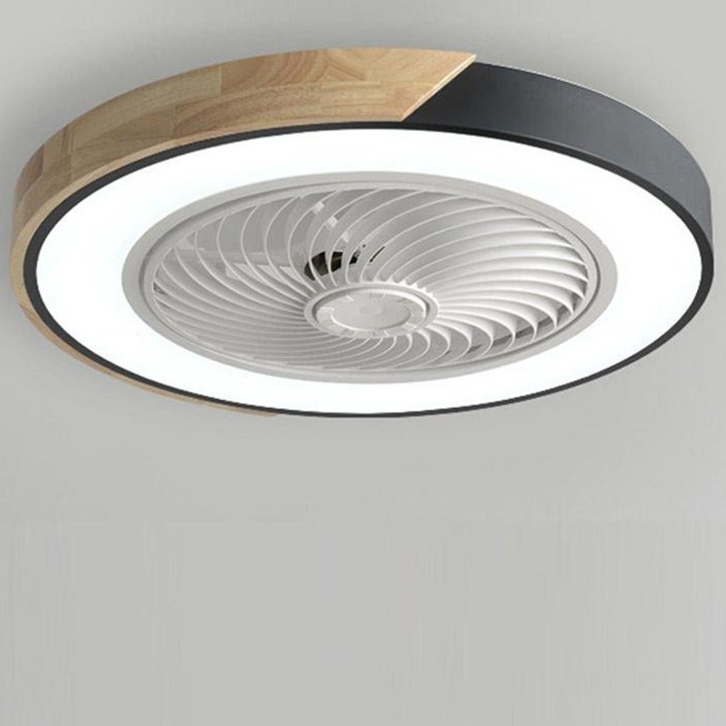 Ventilator De Tavan Modern Fără Lame Cu Iluminare LED Ajustabilă 6