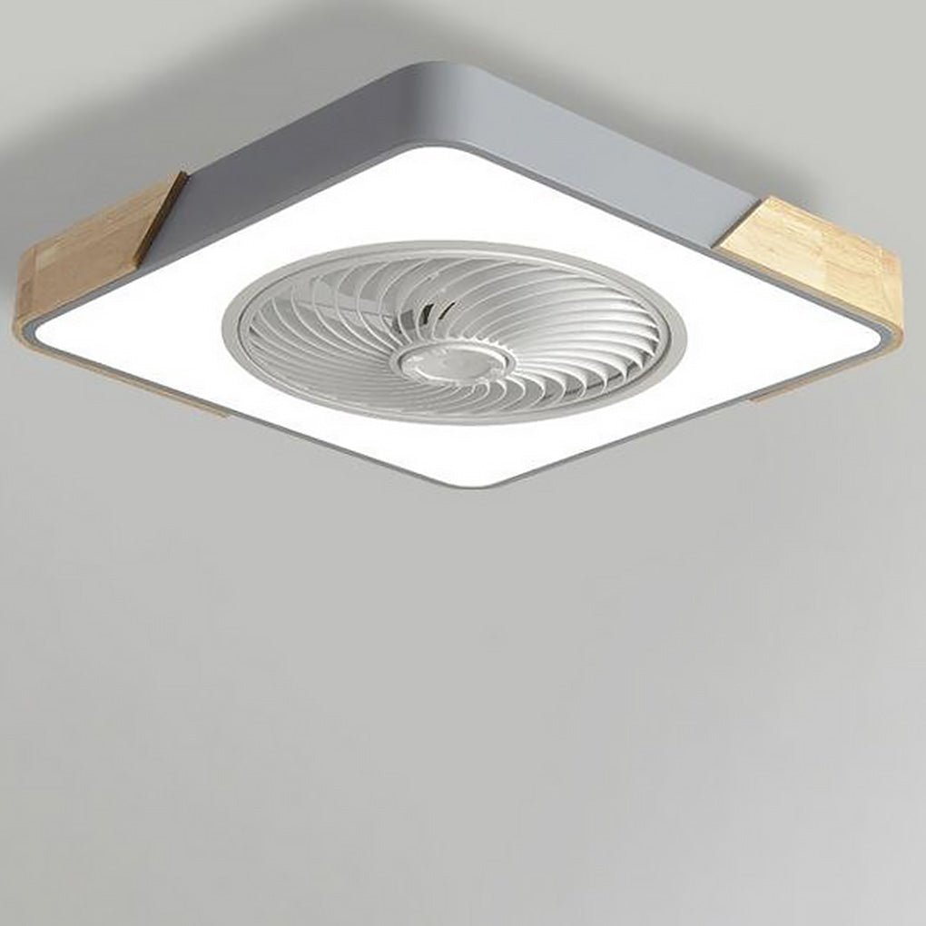 Ventilator De Tavan Modern Fără Lame Cu Iluminare LED Ajustabilă 7