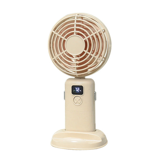 Ventilator Mini Portabil USB pentru Femei cu Ecran LCD 5