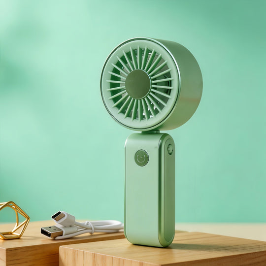 Ventilator Mini Portabil Unisex Compact cu Viteze Reglabile 4