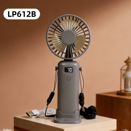 Ventilator Mini Portabil Unisex Compact cu Viteze Reglabile 5