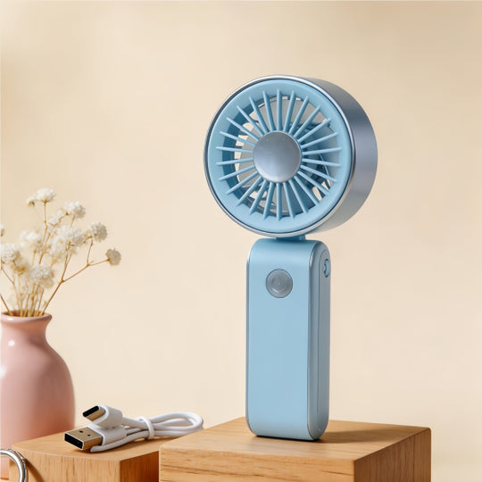 Ventilator Mini Portabil Unisex Compact cu Viteze Reglabile 6