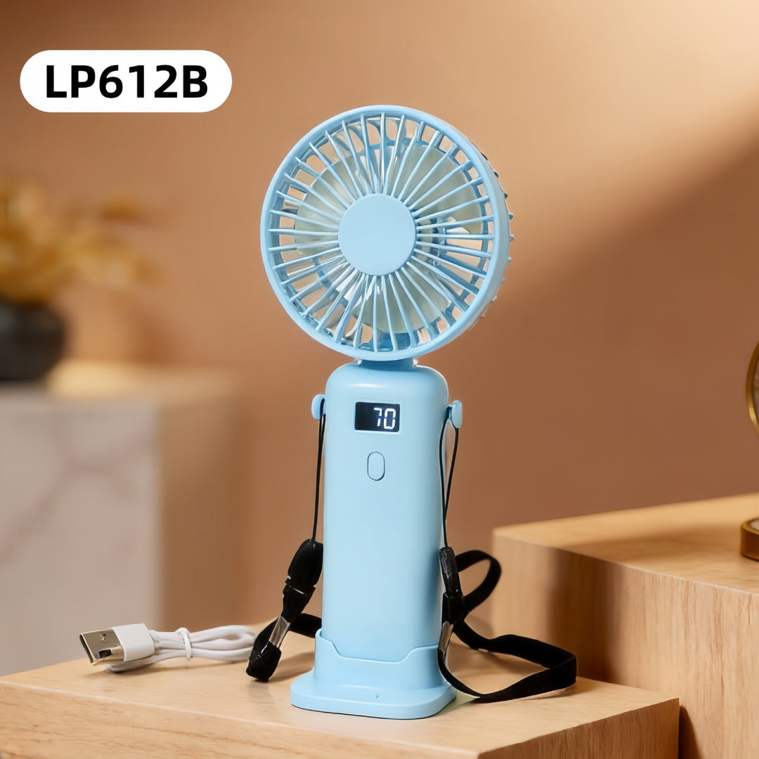 Ventilator Mini Portabil Unisex Compact cu Viteze Reglabile 9