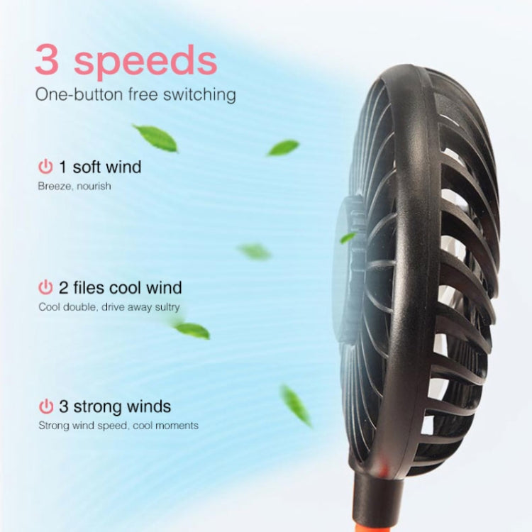 Ventilator Mini cu Gât Suspendat LED pentru Exterior 6