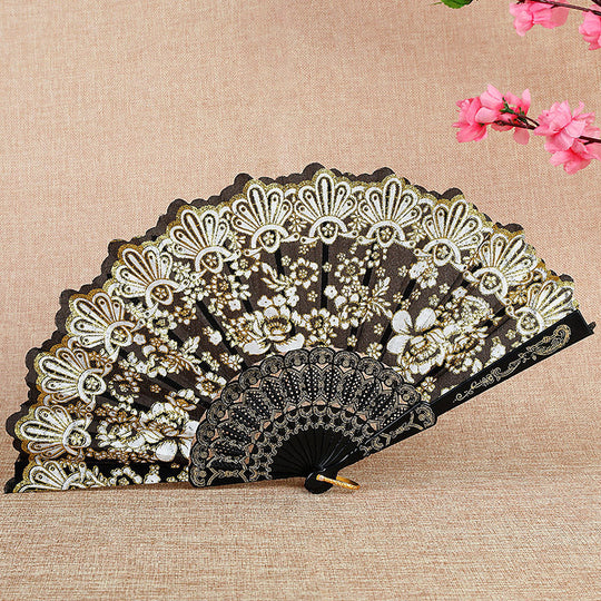 Ventilator Pliabil Decorativ pentru Femei cu Design Artistic 14