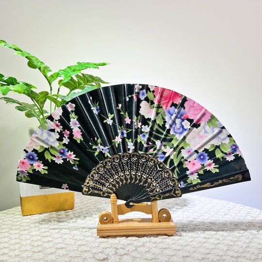 Ventilator Pliabil pentru Femei cu Design Floral Colorat 10