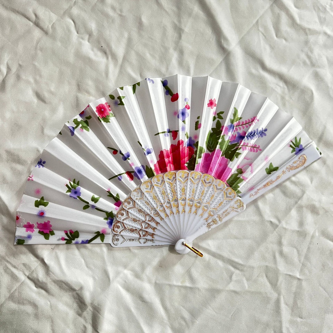 Ventilator Pliabil pentru Femei cu Design Floral Colorat 6