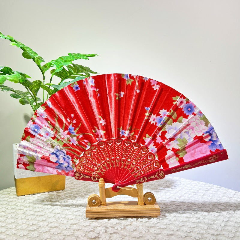 Ventilator Pliabil pentru Femei cu Design Floral Colorat 8