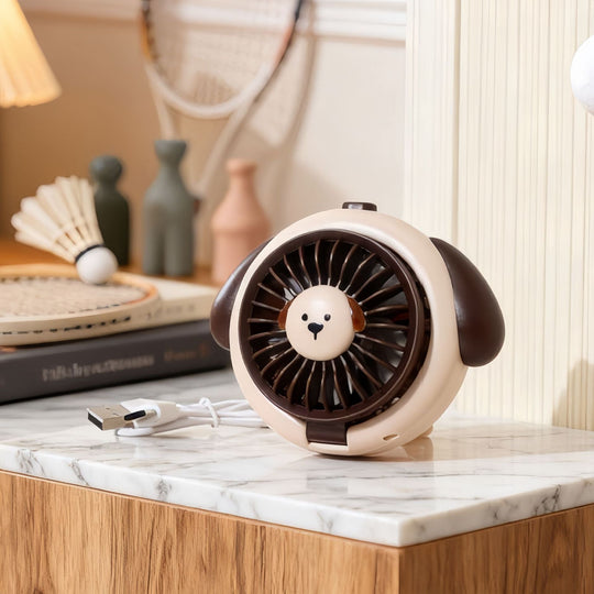 Ventilator Portabil Jucăuș pentru Femei cu Design Creativ 11