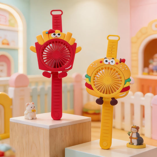 Ventilator Portabil Jucăuș pentru Femei cu Design Creativ 2