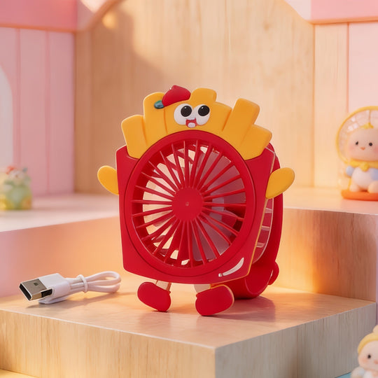 Ventilator Portabil Jucăuș pentru Femei cu Design Creativ 4
