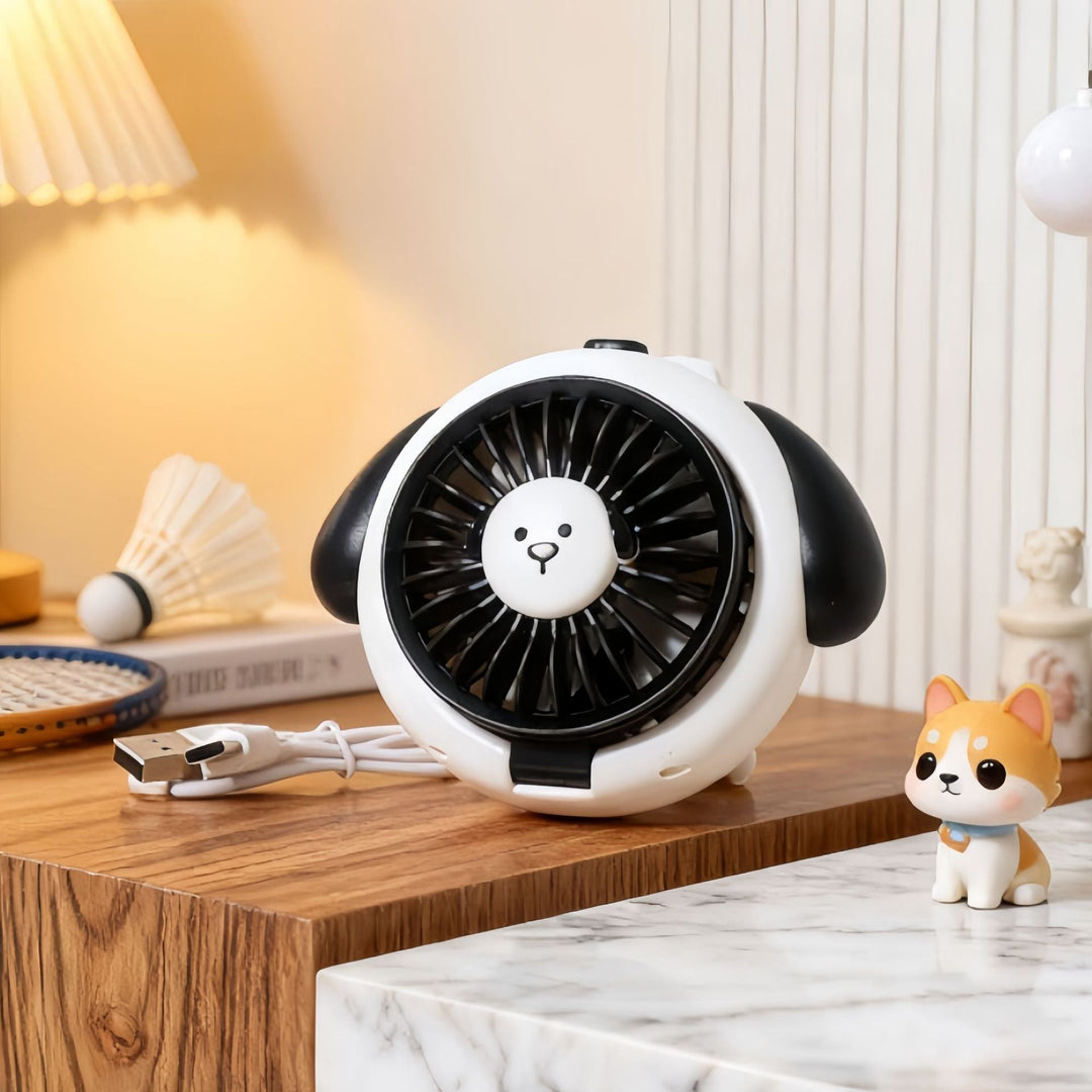 Ventilator Portabil Jucăuș pentru Femei cu Design Creativ 8