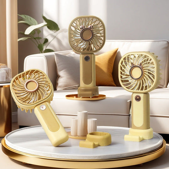 Ventilator Portabil Mini cu Unghi Reglabil pentru Femei 1