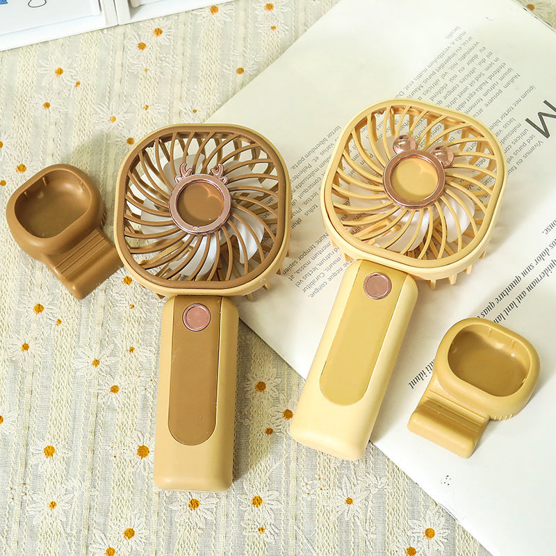 Ventilator Portabil Mini cu Unghi Reglabil pentru Femei 4