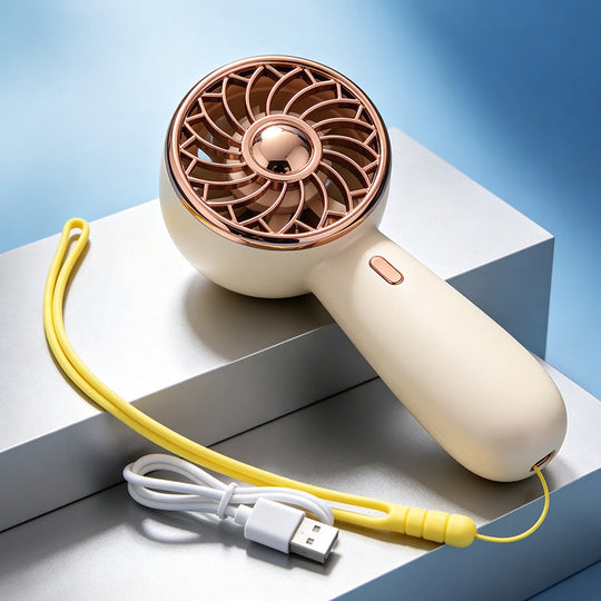 Ventilator Portabil Pentru Femei Cu Design Modern 7