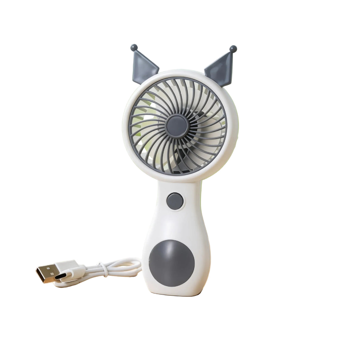 Ventilator Portabil USB cu Design Urechi de Animale pentru Femei 0