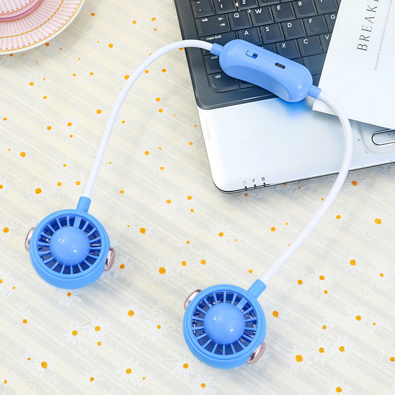 Ventilator Portabil USB cu Suport Flexibil pentru Femei 0