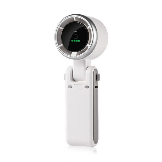 Ventilator Portabil Unisex Compact cu Afișaj Digital și Reîncărcare USB 0