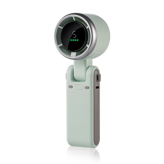 Ventilator Portabil Unisex Compact cu Afișaj Digital și Reîncărcare USB 2