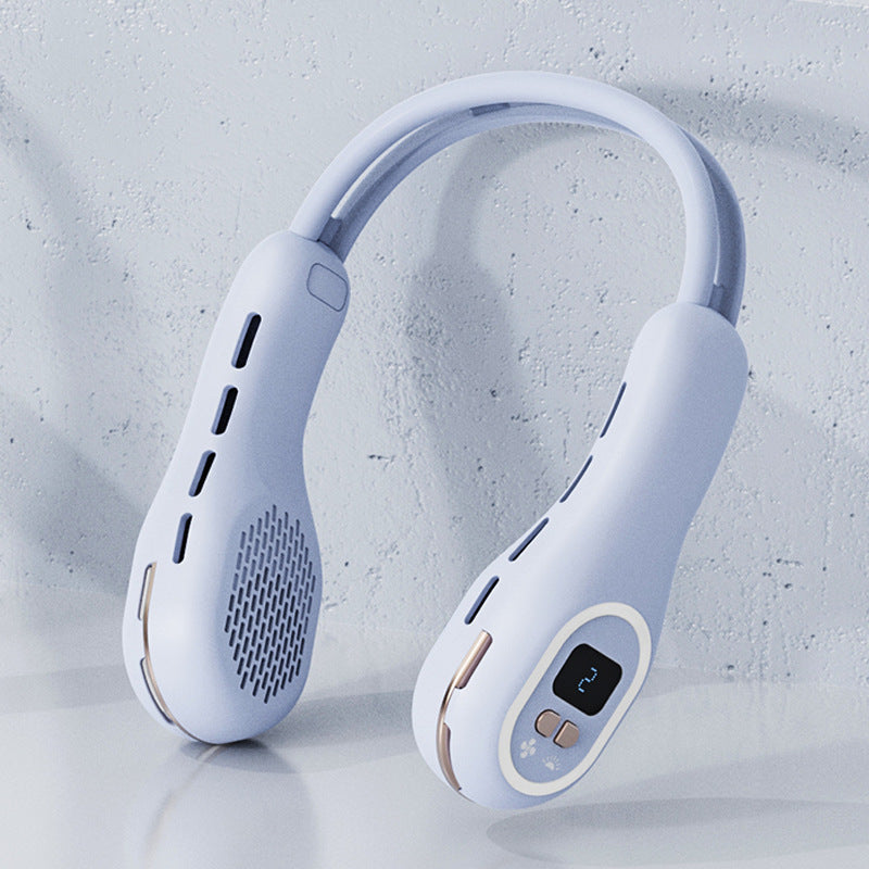 Ventilator Portabil Unisex cu Afișaj LCD și Motor Silențios pentru Răcire Eficientă 6