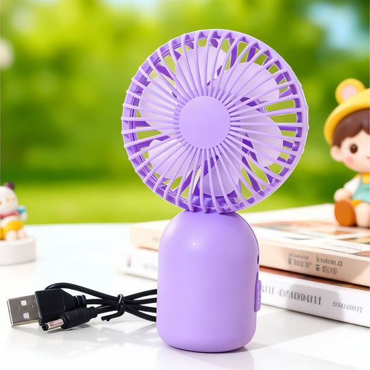 Ventilator Portabil Unisex cu Design Jucăuș 6