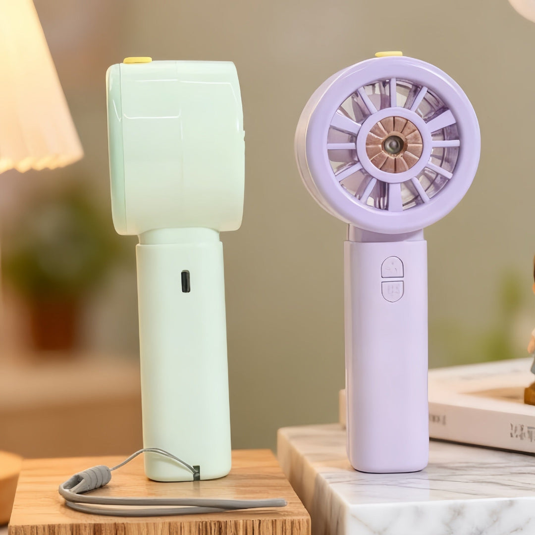 Ventilator Portabil Unisex cu Funcție de Pulverizare pentru Răcorire în Aer Liber 1