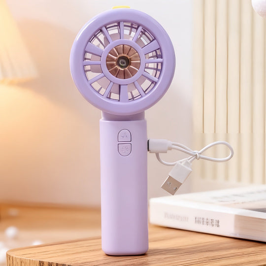 Ventilator Portabil Unisex cu Funcție de Pulverizare pentru Răcorire în Aer Liber 3