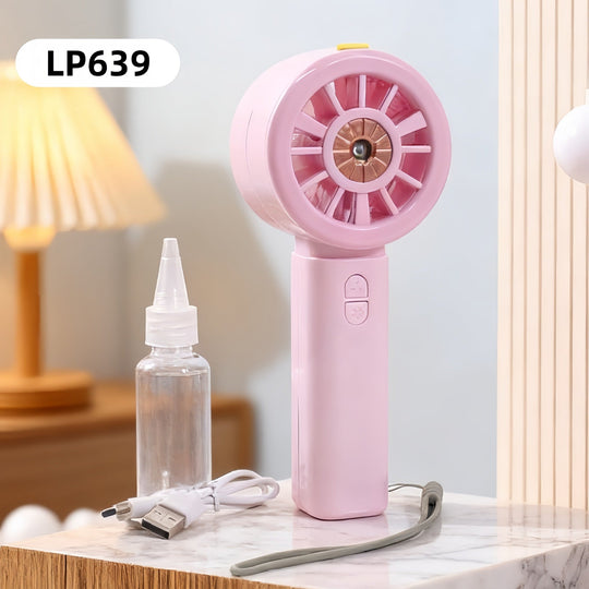 Ventilator Portabil Unisex cu Funcție de Pulverizare pentru Răcorire în Aer Liber 6