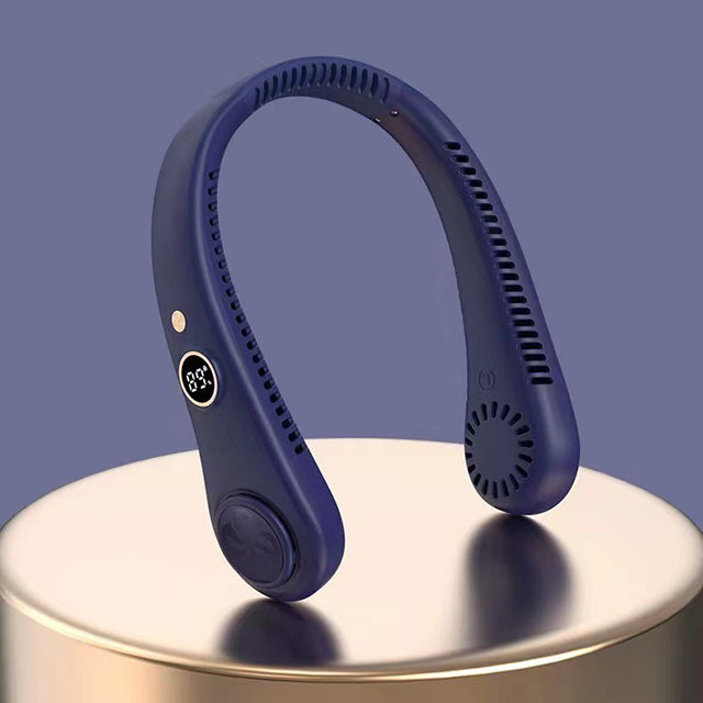 Ventilator Portabil Unisex pentru Gât cu 5 Viteze și Design Fără Lame 12