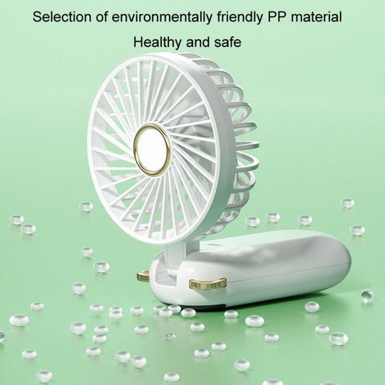 Ventilator Portabil cu Afișaj Digital pentru Bărbați și Femei, Design Pliabil și Viteze Reglabile 4