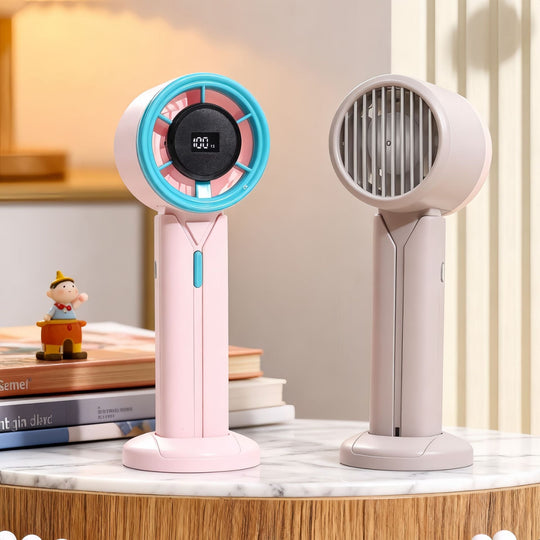 Ventilator Portabil cu Afișaj Digital pentru Femei 3