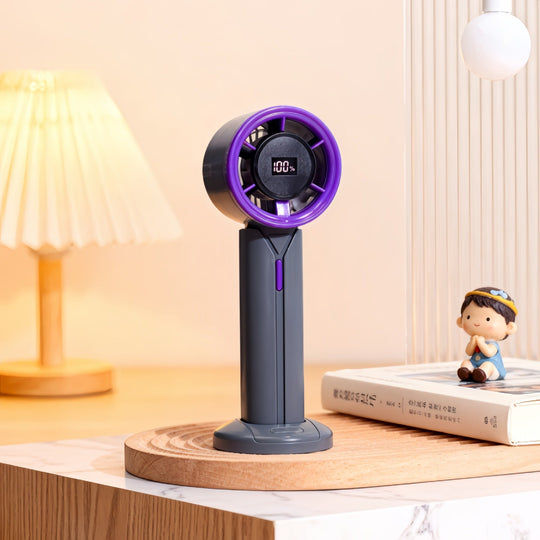 Ventilator Portabil cu Afișaj Digital pentru Femei 6