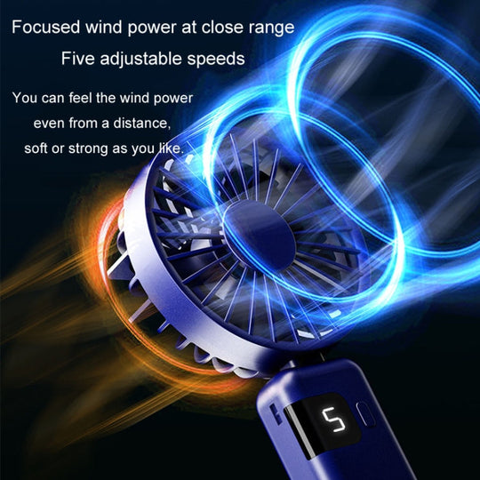 Ventilator Portabil cu Afișaj Digital pentru Gât 4